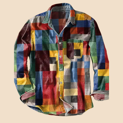 Asirem™ – Vintage Rainbow Shirt