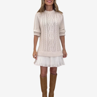Asirem™ – Knitted Sweater Dress