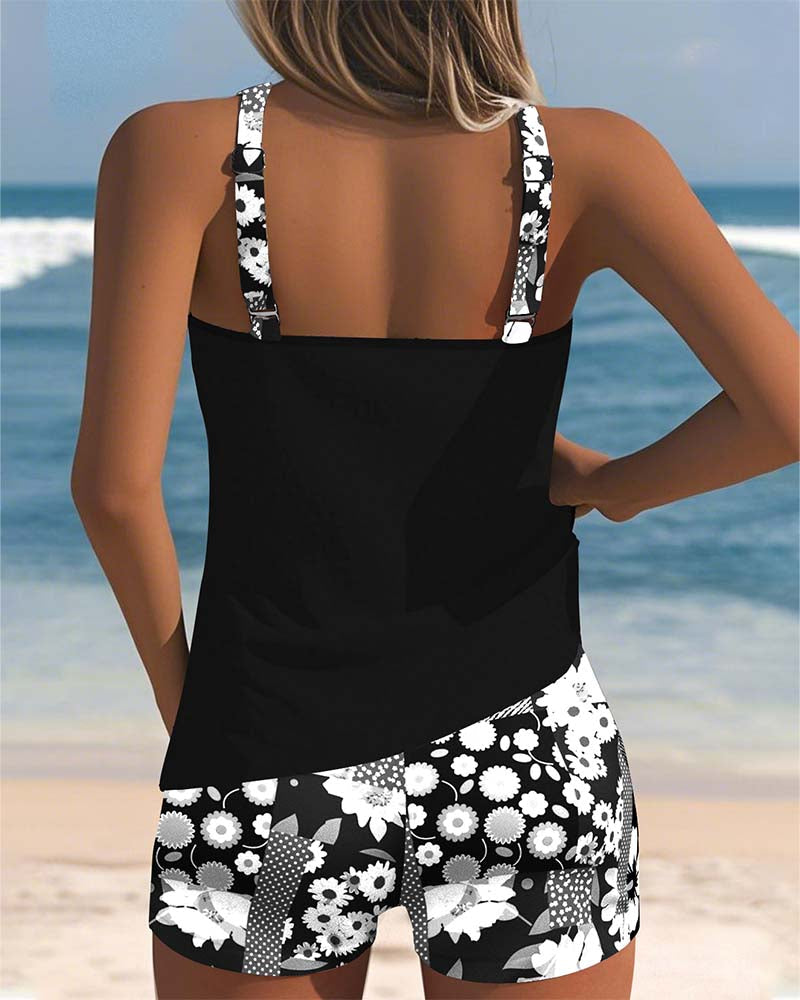 Asirem™ – Floral Two-Piece Swimsuit — Comfort & Style