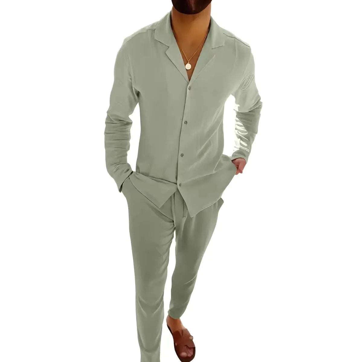 Asirem™ – Summer Linen Men’s Set