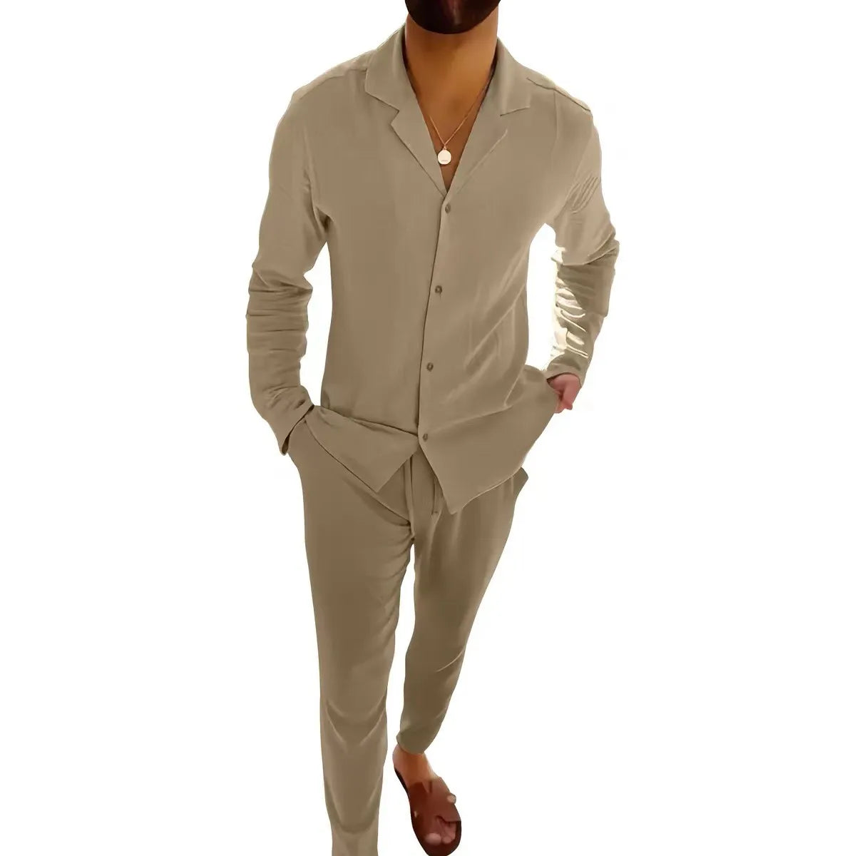 Asirem™ – Summer Linen Men’s Set