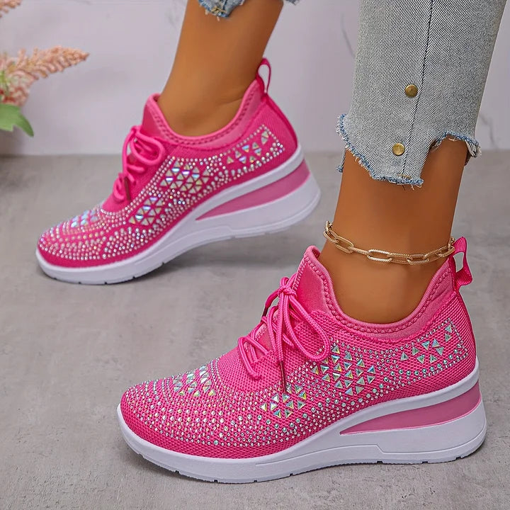 Asirem™ –  Orthopedic Sneakers with Sparkling Rhinestones