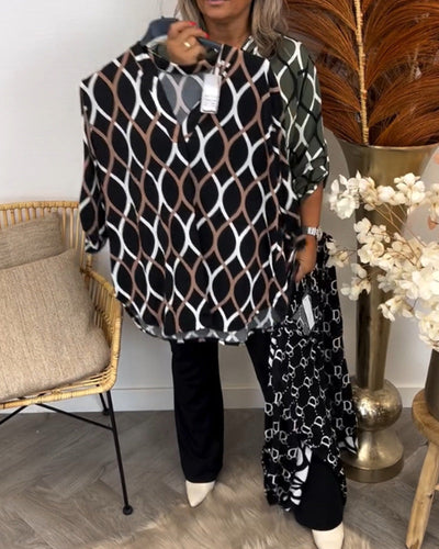 Asirem™ – Blouse with Graphic Print