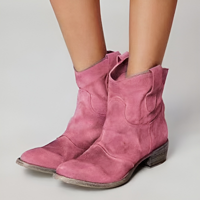 Asirem™ – Suede Leather Ankle Boots