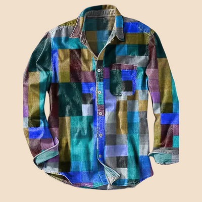 Asirem™ – Vintage Rainbow Shirt