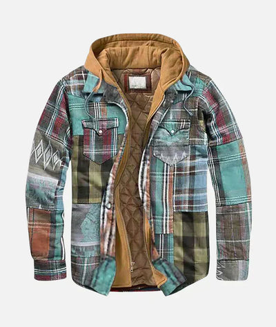 Asirem™ – Patchwork Checkered Jacket
