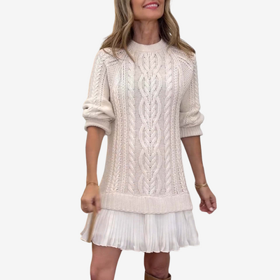 Asirem™ – Knitted Sweater Dress