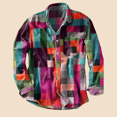 Asirem™ – Vintage Rainbow Shirt