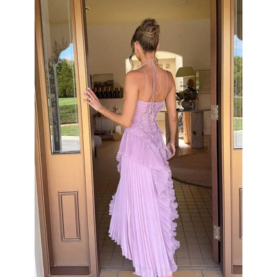 Asirem™ – Long Ruffled Dress