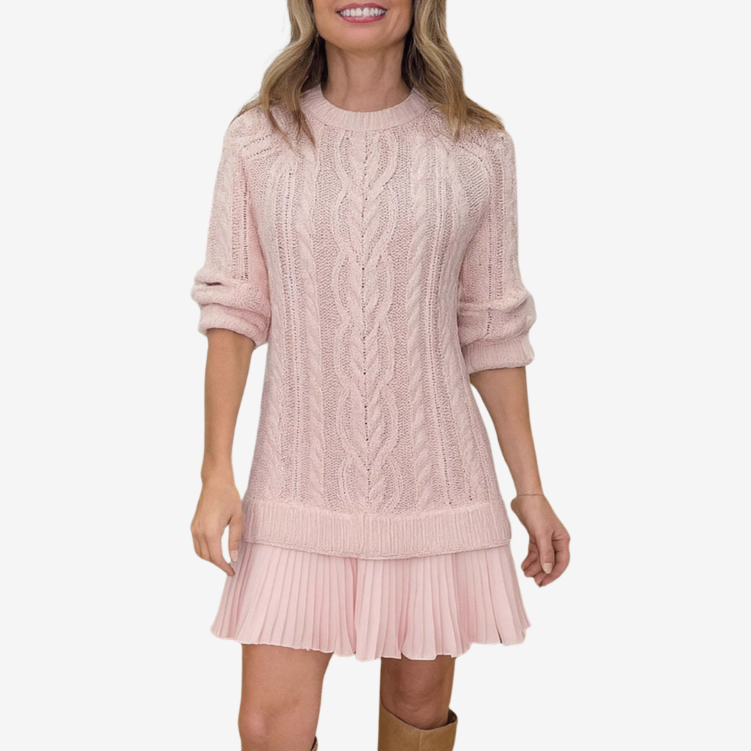 Asirem™ – Knitted Sweater Dress