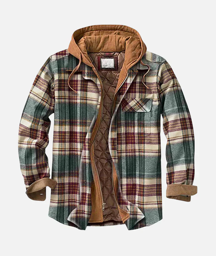Asirem™ – Patchwork Checkered Jacket