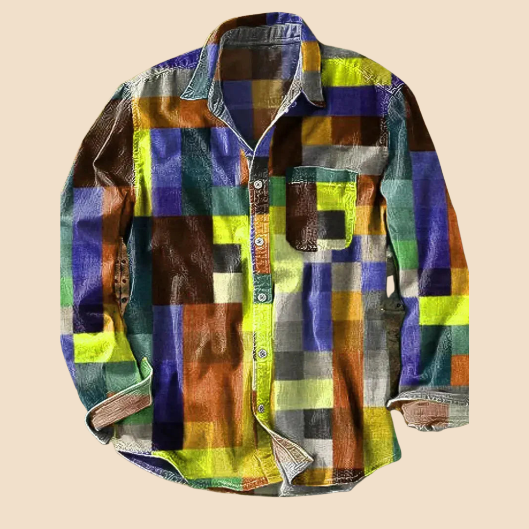 Asirem™ – Vintage Rainbow Shirt