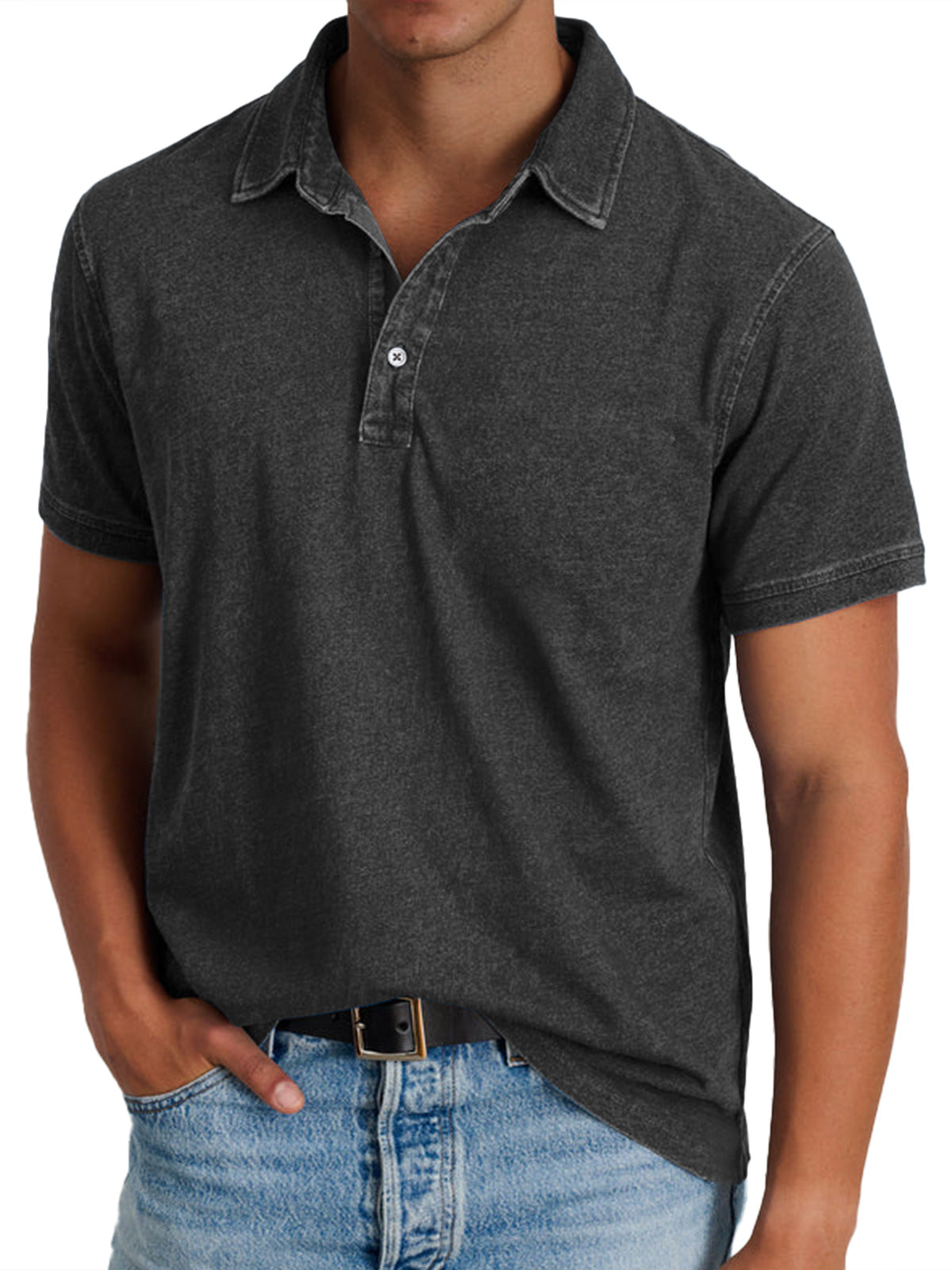 Asirem™ – Polo Shirt with Collar