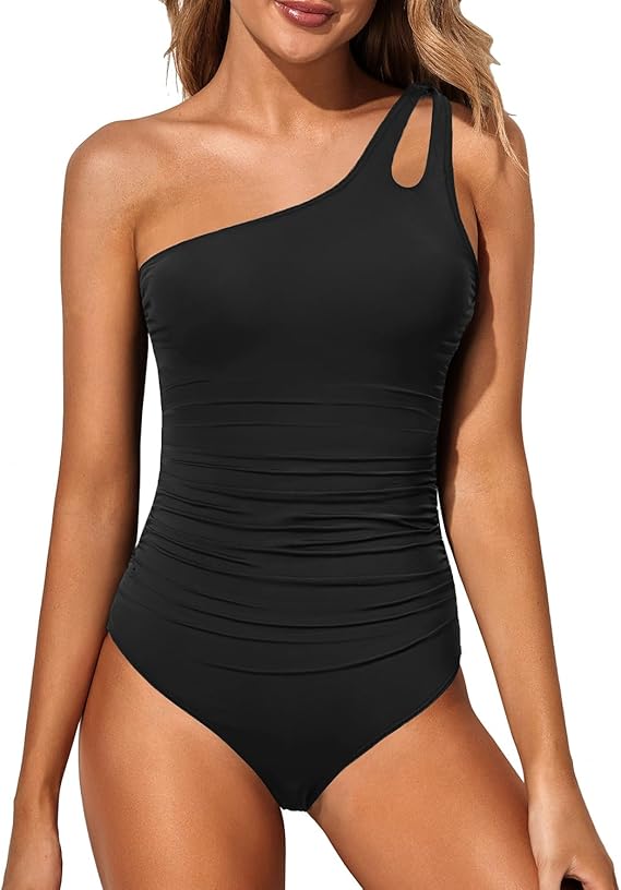 Asirem™ – Elegant and Comfortable One-Shoulder Swimsuit