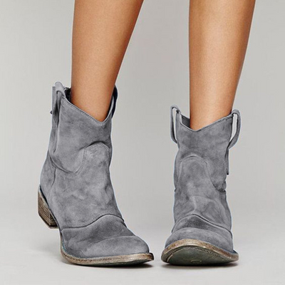 Asirem™ – Suede Leather Ankle Boots