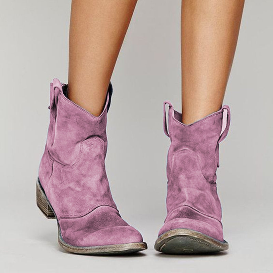 Asirem™ – Suede Leather Ankle Boots