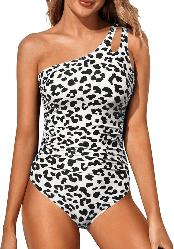 Asirem™ – Elegant and Comfortable One-Shoulder Swimsuit