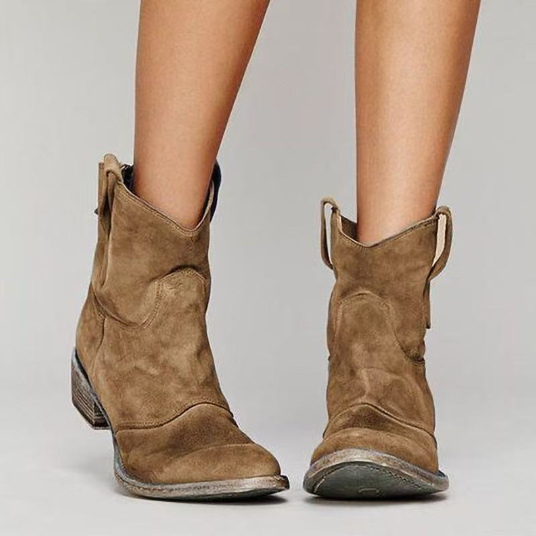 Asirem™ – Suede Leather Ankle Boots