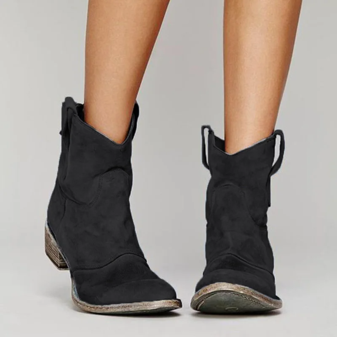 Asirem™ – Suede Leather Ankle Boots