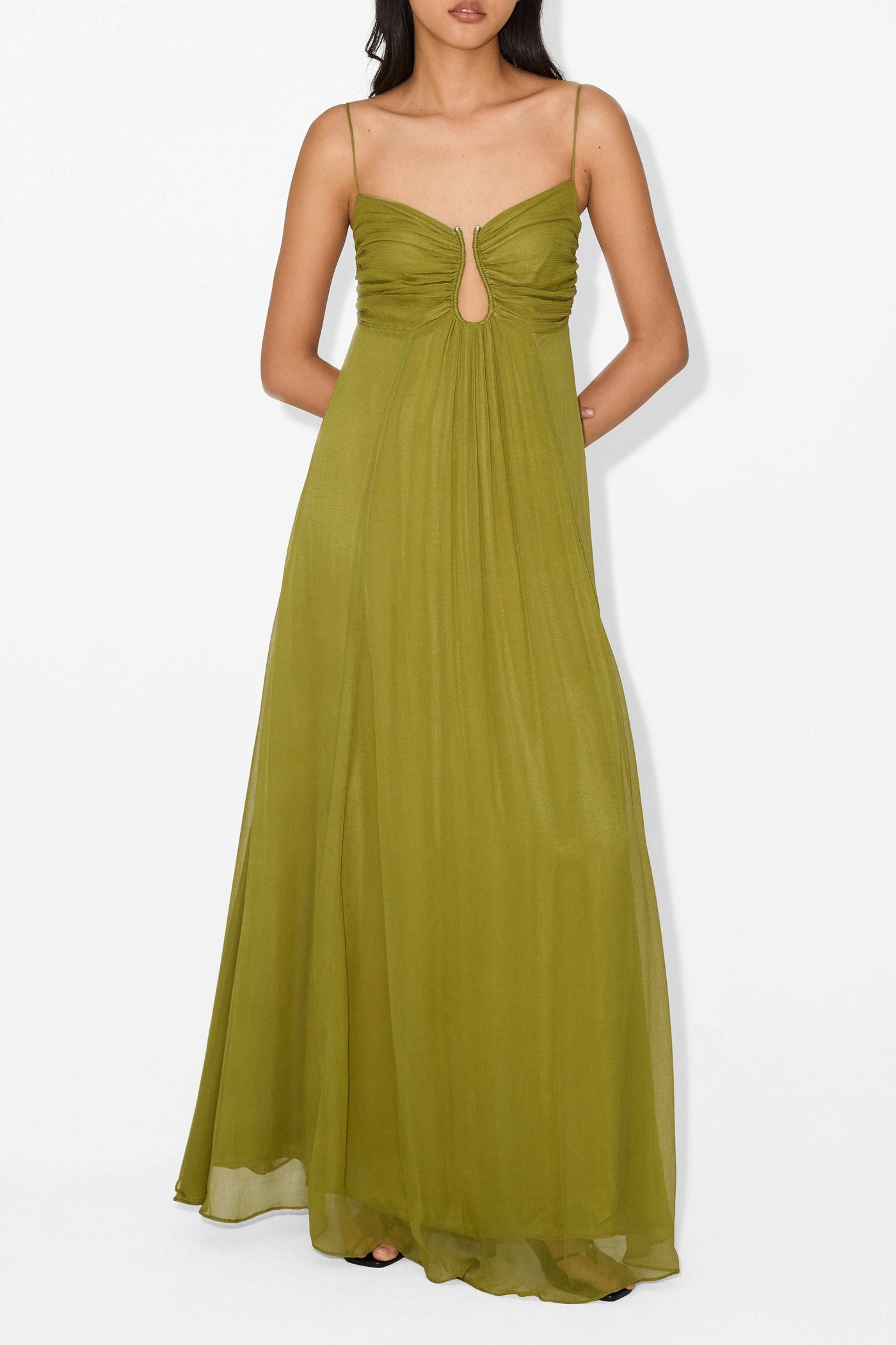 Asirem™ – Keyhole Maxi Dress