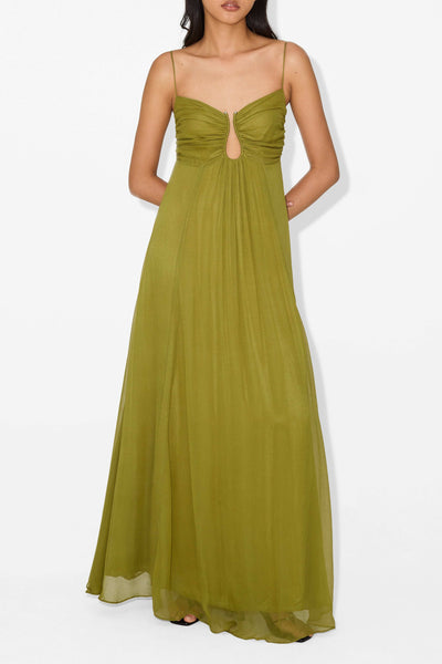 Asirem™ – Keyhole Maxi Dress