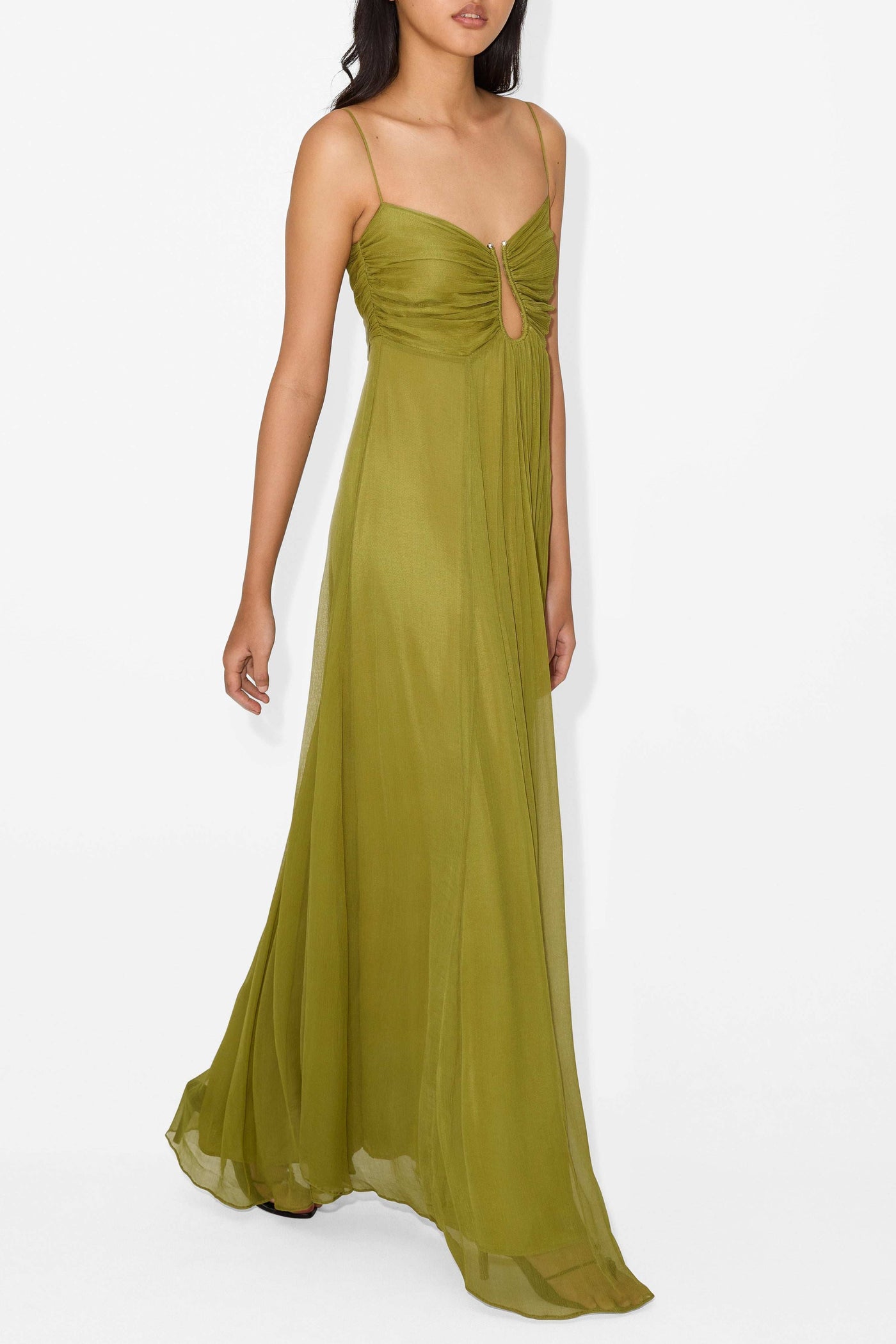 Asirem™ – Keyhole Maxi Dress