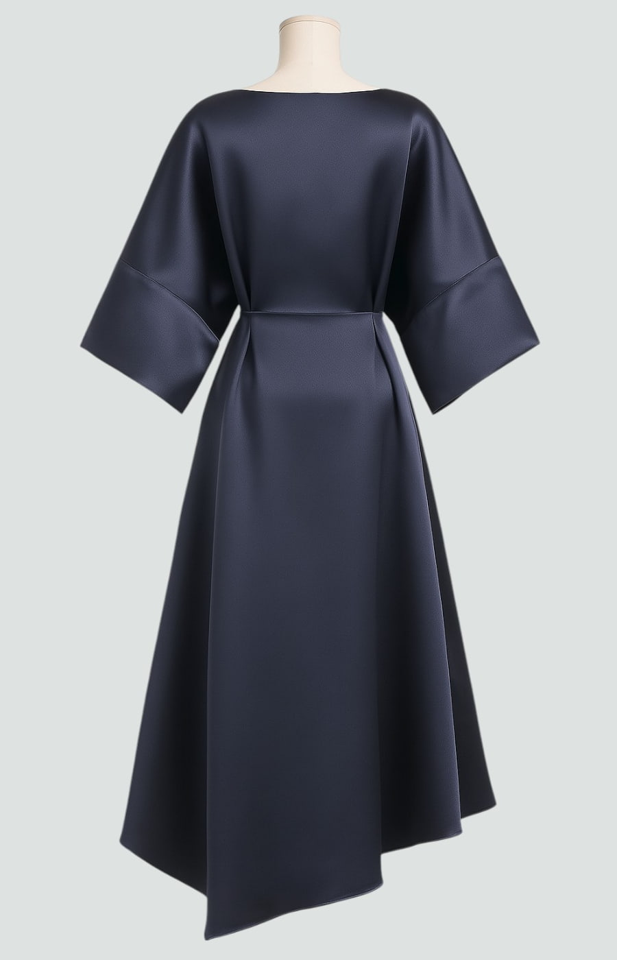 Asirem™ – Elegant Satin Maxi Dress