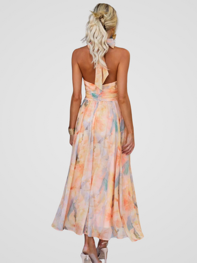 Asirem™ – Blossom Midi Dress