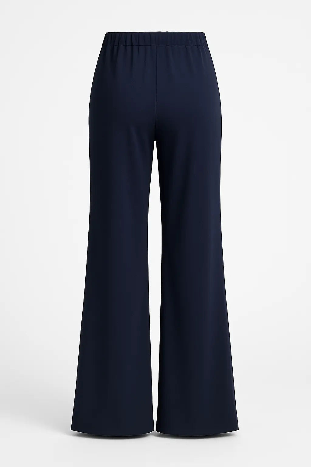Asirem™ – Comfy Palazzo Pants with Elastic Waist in Lightweight Punto Milano Fabric