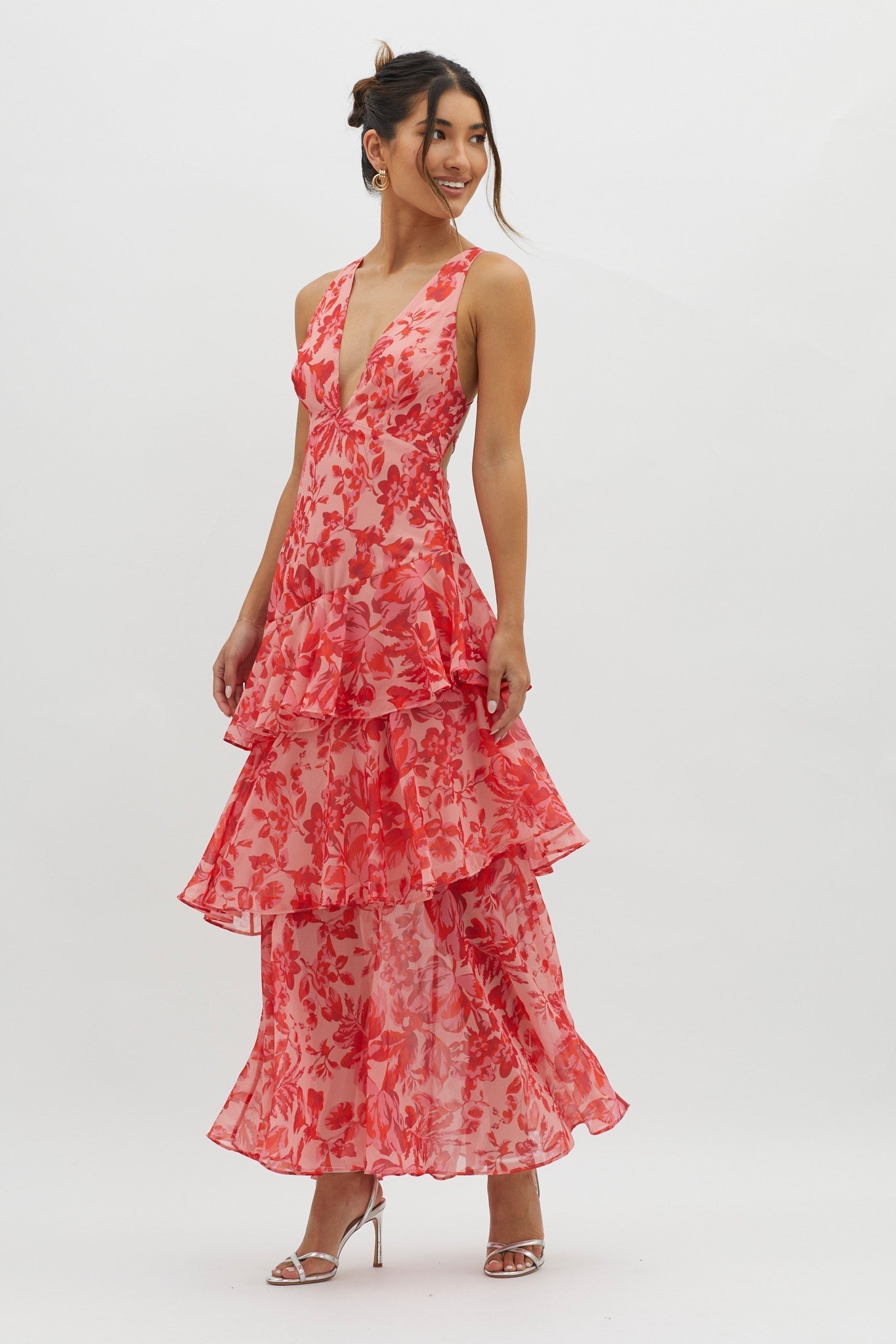 Asirem™ – Bloom Shift Midi Dress
