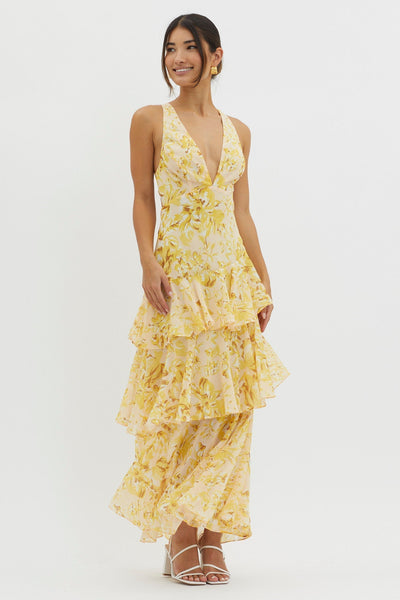 Asirem™ – Bloom Shift Midi Dress