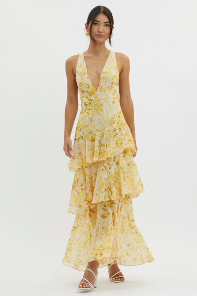 Asirem™ – Bloom Shift Midi Dress