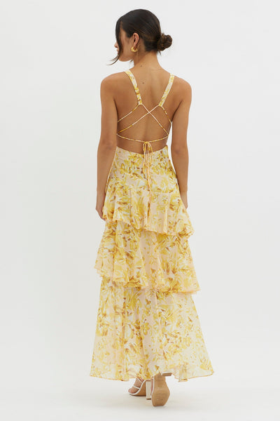 Asirem™ – Bloom Shift Midi Dress