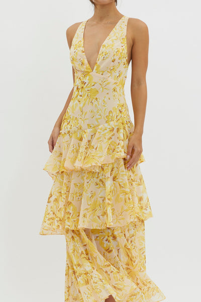 Asirem™ – Bloom Shift Midi Dress