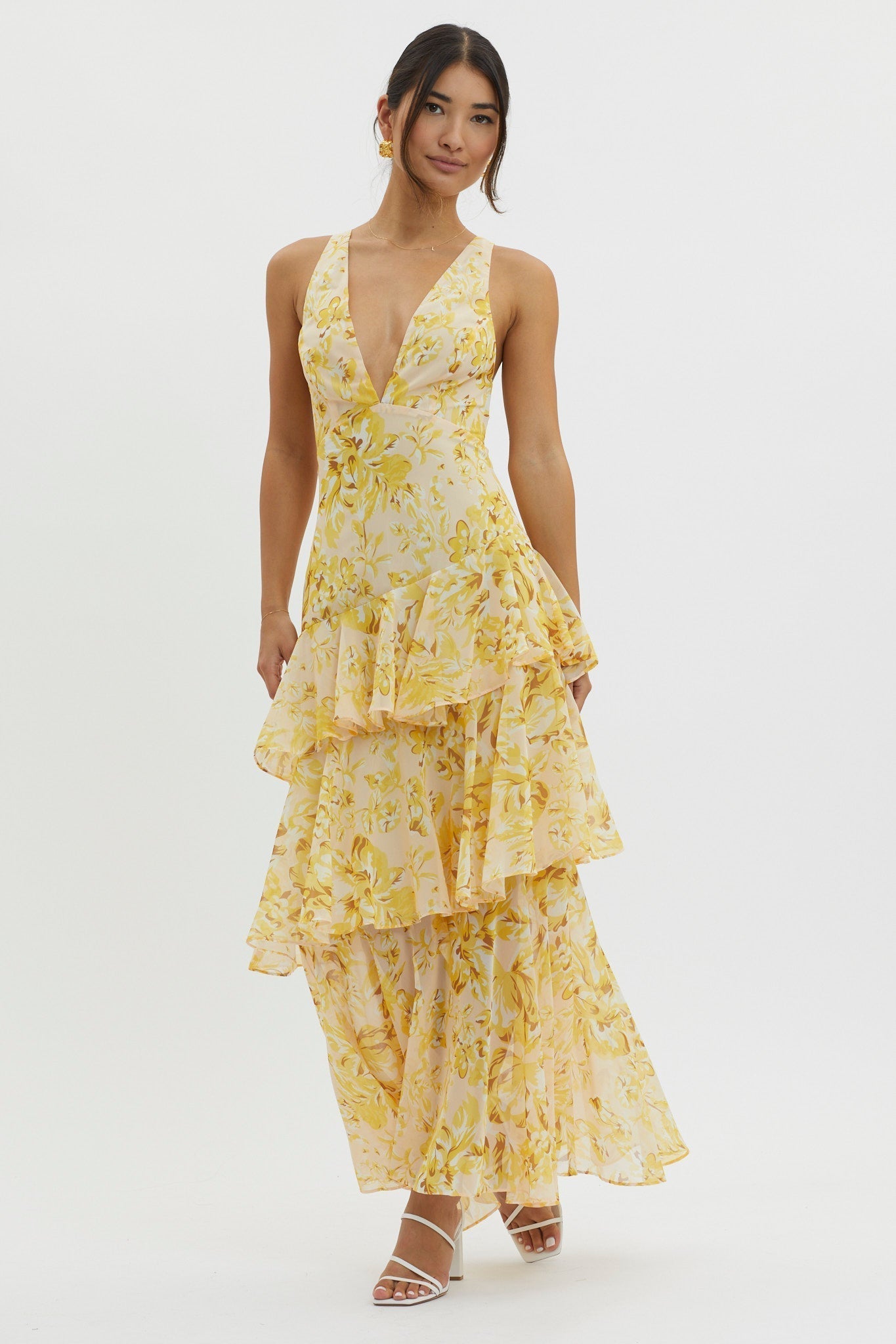 Asirem™ – Bloom Shift Midi Dress
