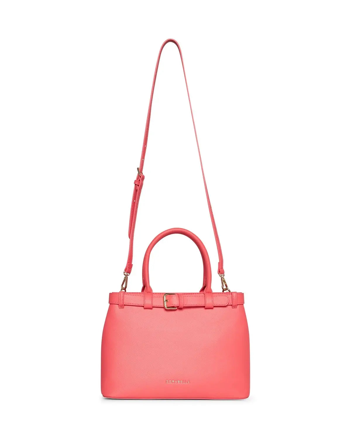 Asirem™ – Shopper Bag with Handles and Double Compartment CORAL