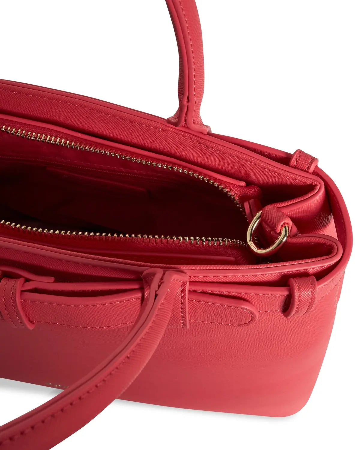 Asirem™ – Shopper Bag with Handles and Double Compartment CORAL