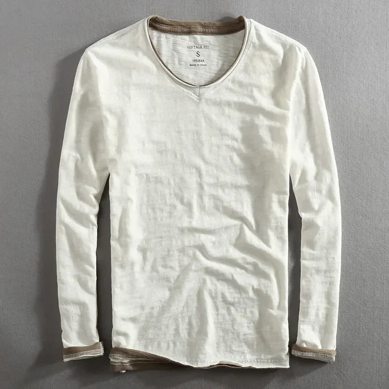 Asirem™ | Long-Sleeve Cotton Shirt
