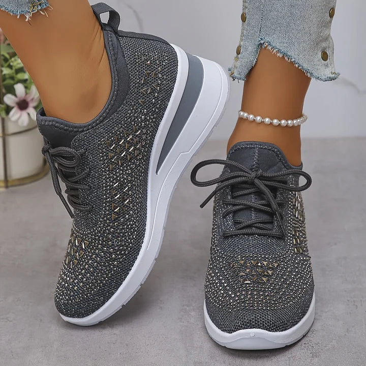 Asirem™ –  Orthopedic Sneakers with Sparkling Rhinestones
