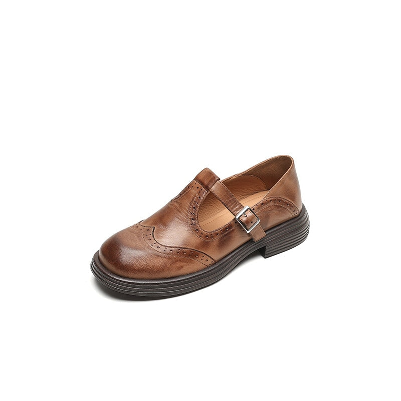 Asirem™ – Elegant Leather Mary Janes