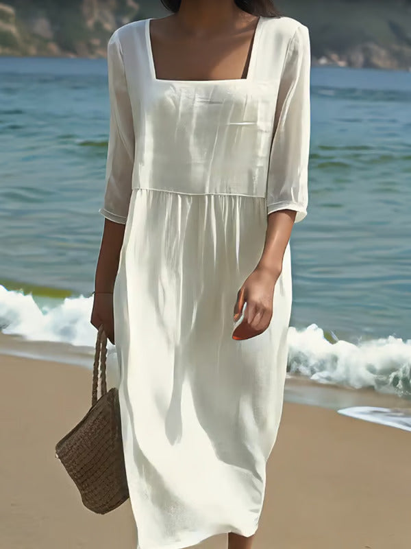 Asirem™ – Casual Linen Dress