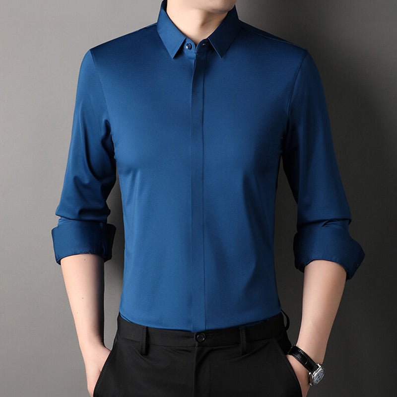 Asirem™ – Wrinkle-Free Stretch Shirt for Men (Buy 1 + Get 1 FREE)