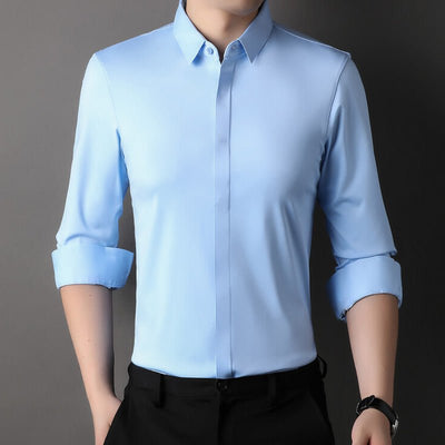 Asirem™ – Wrinkle-Free Stretch Shirt for Men (Buy 1 + Get 1 FREE)