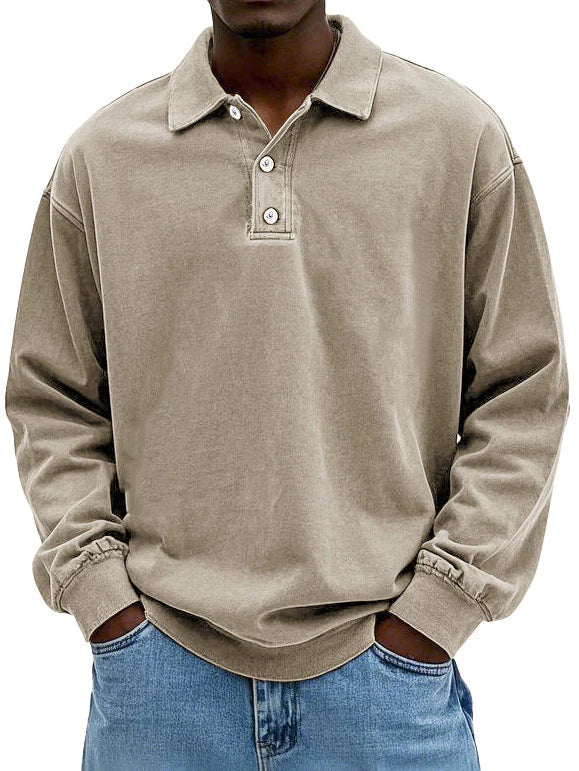 Asirem™ – Vintage Long-Sleeve Shirt