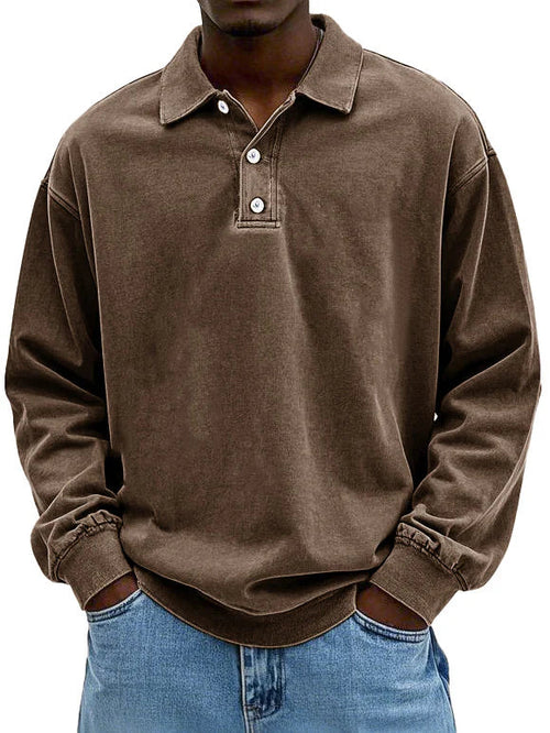 Asirem™ – Vintage Long-Sleeve Shirt