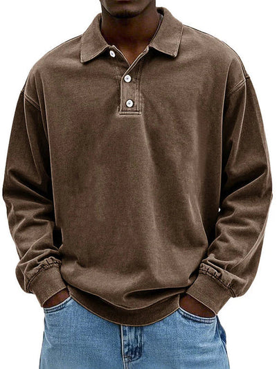Asirem™ – Vintage Long-Sleeve Shirt