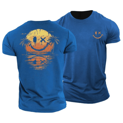 Asirem™ – Summer Smiley Sea T-Shirt