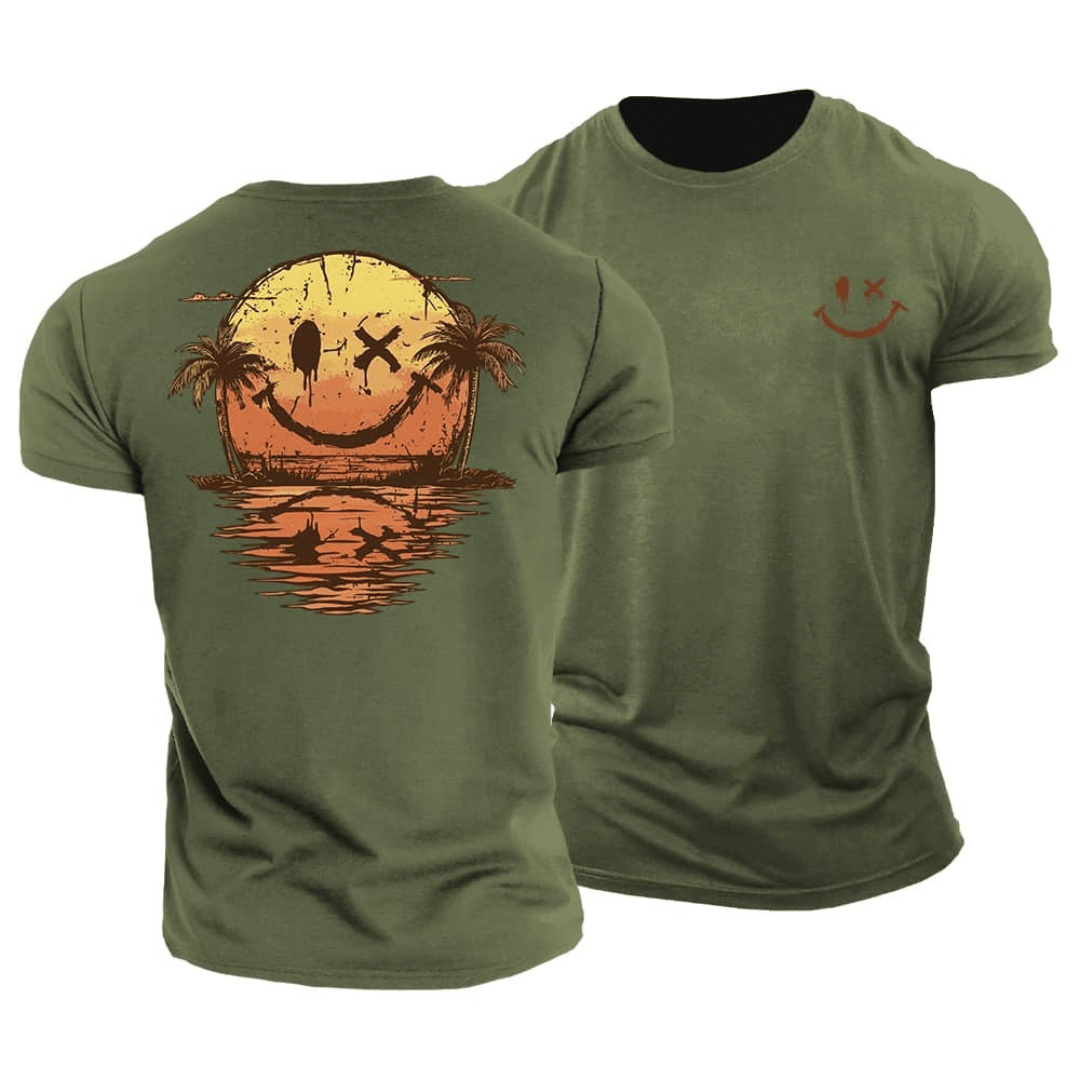 Asirem™ – Summer Smiley Sea T-Shirt