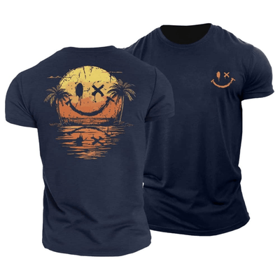 Asirem™ – Summer Smiley Sea T-Shirt