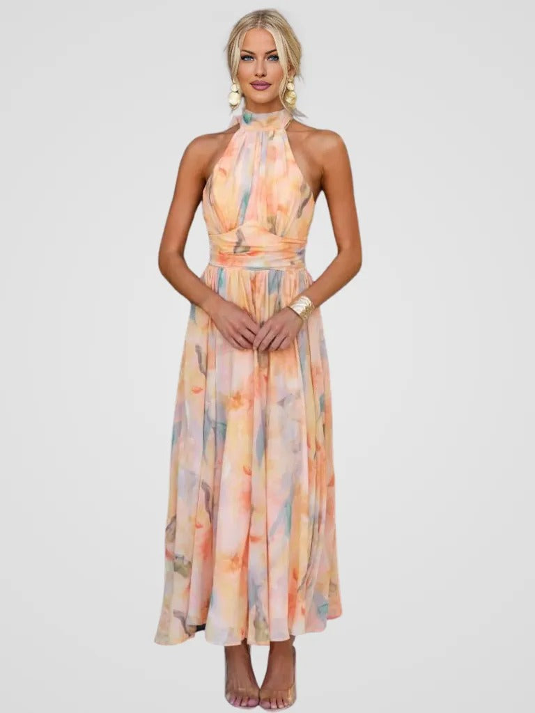 Asirem™ – Blossom Midi Dress